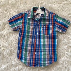Lightly worn boy button down shirt.